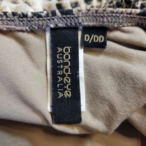 Bond Eye Nip Tuck Snakeskin Snake Print One Piece Swimsuit - Picture 9 of 11